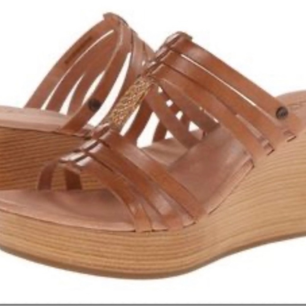 **SALE** UGG Mattie Wooden Wedge Sandal Size 8.5